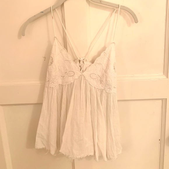 Free People Tops - Free people white tank. Looks new